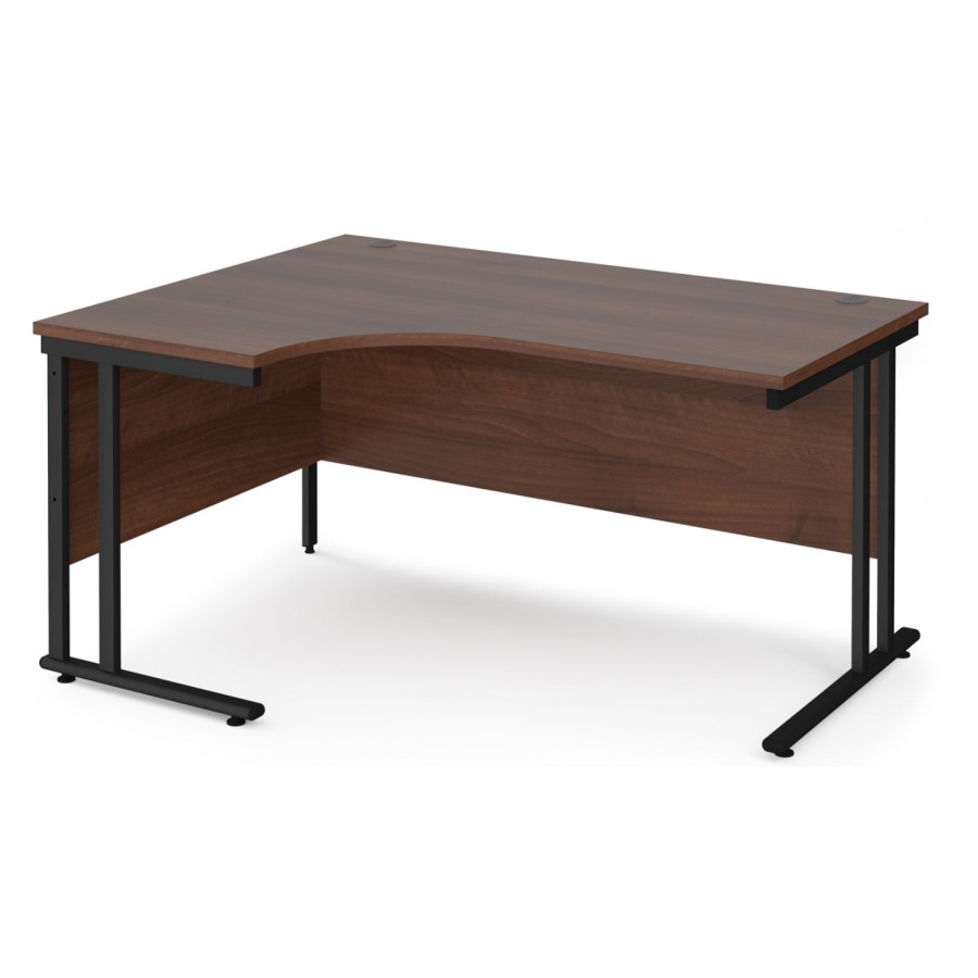 Maestro Cantilever Ergonomic Corner Office Desk